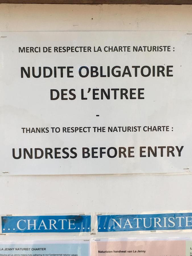 Chalet Orange Naturiste La Jenny لو بورغ المظهر الخارجي الصورة
